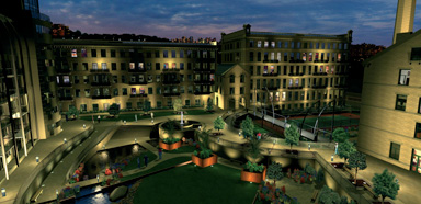 Artists impression of Victoria Mills